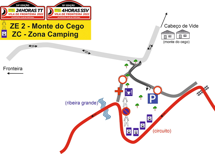 Zona Espetaculo 2 + Zona Camping